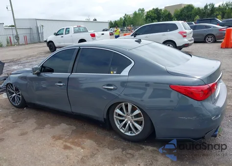 2015 Infiniti Q50 from USA, damaged, VIN JN1BV7AP5FM353109